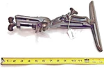 Saw Vise, Vintage Woodworkers Hand Tilting 9-3/8" Wide Jaws, Usa. Fixed Price $112.84.