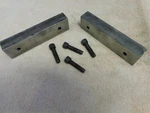 Vise Jaws 600S, 2903280 Style, Used Original, Smooth, Hard, Wilton,. Fixed Price $60.00.