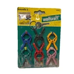 Wolfcraft 6 Pc. Hobby Spring Clamp Set Assortment New Open Box. Fixed Price $10.99.