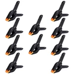 10 Packs 3.5 Inch Professional Plastic Small Spring Clamps Heavy Duty For Cra. Fixed Price $11.20.
