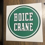 Boice Crane Tools Drill Press Green White And Black Large 4-11/16 Decal. Fixed Price $13.90.
