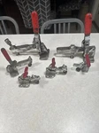 Lot Of 6 Toggle Clamps Kakuta All American, Msi, Destaco. Fixed Price $37.99.