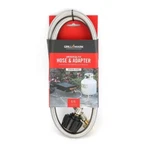 Grill Mark Stainless Steel Gas Line Hose And Adapter. Fixed Price $28.95.
