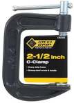 Steel Grip 2262343 Black Oxide Adjustable C-clamp 2-1/2 In. Capacity. Fixed Price $14.48.