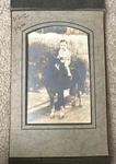 Antique Photograph Young Boy Pony In Cardboard Stand Up Frame 4X6. Fixed Price $15.00.