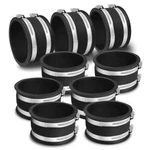 Powertec Dust Control Flex Cuff 4" Steel Hose Clamps For Collection 9-PACK. Fixed Price $69.15.