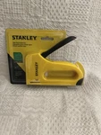 New Stanley Light Duty Yellow Narrow Staple Gun. Fixed Price $19.99.