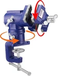 Workpro Dual Jaws Table Vise 2.5" & 1.5", Industrial Blue Metallic Silver. Fixed Price $84.26.