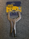 Irwin 17 Vise-grip 6" Locking C-clamp, Regular Tips. Fixed Price $16.87.