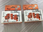 Set Of Vintage Pony Model #52 Adjustable Clamp 1/2" Pipe Fixture Made Usa. Fixed Price $35.00.