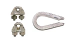 Cooper Campbell B7675119 3/16" 5MM Wire Rope Clips Thimble Brand New!. Fixed Price $12.95.