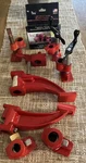 Pittsburgh 7" Deep Pipe Clamp, 1- 1/2 & 3/4 Gluing Clamps. Fixed Price $50.00.