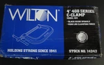 Wilton 404 400 Series 0" 4.25" Opening Drop Forged C-clamp 14242. Fixed Price $49.99.