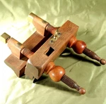 Antique Wooden Plough Plane Beech Boxwood Brass Steel Missing Bit. Fixed Price $39.53.
