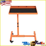 Rolling Tool Tray 28X19IN Work Table 220LBS Capacity With Wheels For Garage Shop. Fixed Price $68.39.