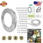 Pro Grade Metal Hose Clamp Strap - 200FT Stainless Steel, Adjustable Diy Kit. Fixed Price $240.29.