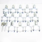 14 Pack Morris Products Porcelain Wire Holders 21898 Adj For Conduit 1-1/4"-3". Fixed Price $109.22.