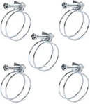 Powertec 70214 1-1/2 Double Wire Hose Clamp 5 Pack. Fixed Price $12.09.