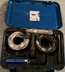 Ridgid Xl-c Press Tool Ring Set For Copper & Steel Blue Case. Fixed Price $1450.00.