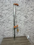 Jorgensen 3736-HD Heavy Duty Steel Bar Clamp 36" Made In Usa Orange Wood Handle. Fixed Price $30.00.