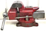Desmond Stephens Co. Simplex 300 Bench Vise 3" Jaw. Fixed Price $150.00.