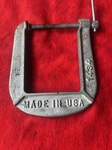 Vintage 1434 C-clamp Usa Adjustable Model (T74). Fixed Price $19.99.