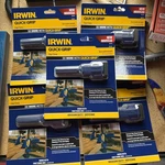 New Pack- Irwin 1964755, Quick-grip, Edge For Medium-duty Clamps. Fixed Price $17.95.