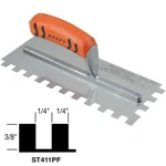 Kraft Tool Notch Trowel Square 1/4" X 3/8" Made In The Usa. Fixed Price $18.60.