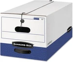 Bankers Liberty Heavy-duty Strength Storage Box, Legal, 15" White/blue. Fixed Price $244.99.