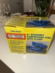 Central Forge 6" Economy Carpenters Vise W/ Clamp #95203 Shop Woodworking. Fixed Price $46.90.