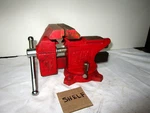Vintage Sears 4 1/2 Inch Swivel Bench Vise, No. 1657.3176. Fixed Price $89.95.