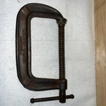 Brink & Cotton No. 145-5" C-clamp Good Shape Made U.s.a.. Fixed Price $16.50.