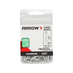 Arrow Fastener RLA1/8IP Aluminum Silver Long Hd Blind Rivet Dia. In.. Fixed Price $10.34.