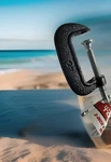 Hyper Tough C-clamp Cast Iron Construction 2".. Fixed Price $7.00.