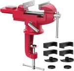 Universal Table Vise Inch, 360 Swivel Base Bench Home Clamp-on. Fixed Price $51.77.