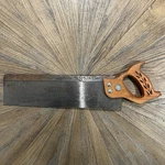 Vintage Mitre Back Saw Made Usa Mineola Ny. Fixed Price $28.95.