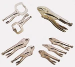 Mac Tools 8PC Locking Pliers Lot Curved Jaw Straight Needle Nose C-clamps. Fixed Price $169.90.
