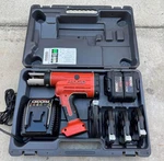 Ridgid Rp 210 Press Tool Kit With Batteries, Charger, Clamps 1/2" 1-1/4" Used. Fixed Price $1280.00.