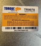 Torque TR9978 Trailer Air Spring Bag. Fixed Price $80.00.