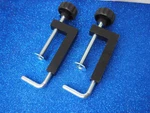 Powertec 71004 Universal Fence Clamp, 2 Pack. Fixed Price $25.00.