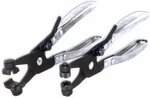 2 Piece Mechanic's Ratcheting Hose Clamp Plier Tool. Fixed Price $27.99.