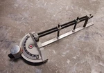 Vintage Rockwell Delta Miter Gauge With Hold Down Clamp Assembly 3/4" X 3/8 Slot. Fixed Price $129.99.