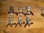 Quick Release Toggle Clamp Msi 225-D, Of Six. Fixed Price $10.00.