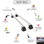 Bare Roof Rack Cross Bars Set For Hyundai Pony Hatchback 1995 - 1999. Fixed Price $208.91.