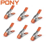 Pony 6PACK 6" Heavy Duty Spring Clamp Set 2" Jaw Opening Steel Clip. Fixed Price $25.99.