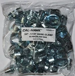 50 Pc Hose Clamps 3/4" 1-1/4" Radiator Heater Adjustable Band Steel Worm Clip. Fixed Price $24.99.