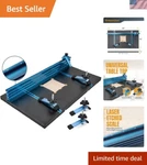 Powertec 14X24 Drill Press System: Durable T-track Fence & Adjustable Components. Fixed Price $225.99.