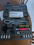 Master Service Tool Kit For Disc And Drum With Adjuster & Pliers. Fixed Price $85.00.