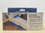 Rockler Universal Fence Clamps Lot Of 2, Sealed, New!. Fixed Price $18.00.