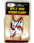 Tool Mini Spring Clamps Inches Metal Red Rubber Tips Package Of 4 Itt 22901. Fixed Price $5.95.